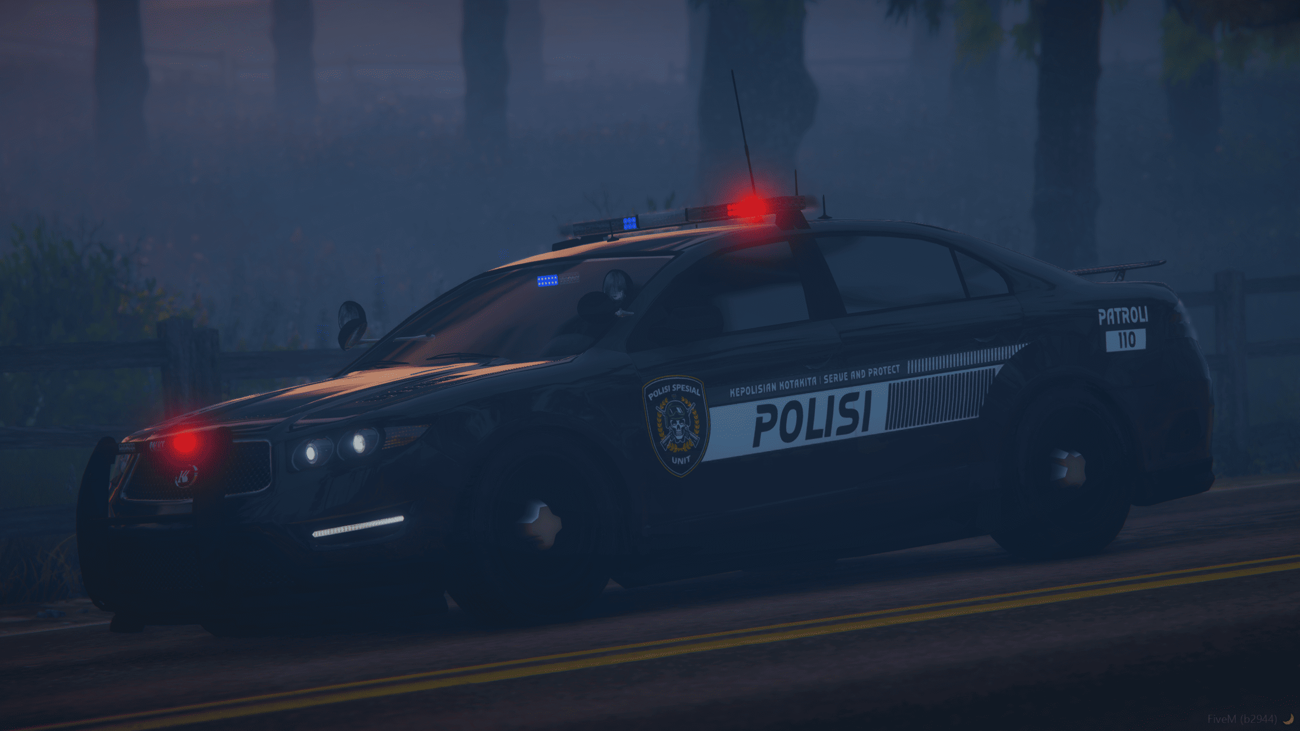 Police Sedan